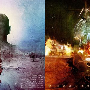 Ashent Deconstructive album packaging covers