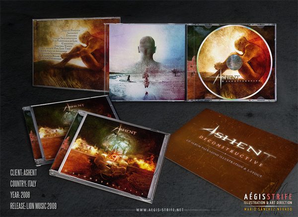 Ashent - Deconstructive album packaging