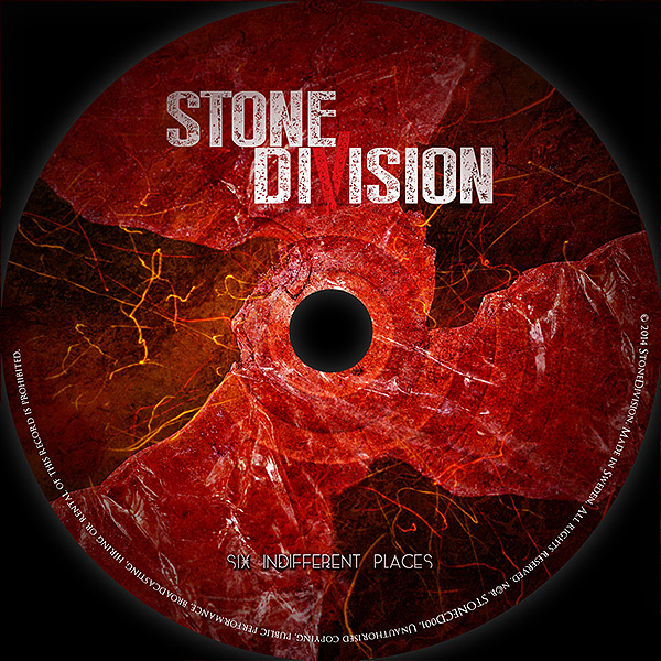 Stone Division - 6 indifferent places CD design #3