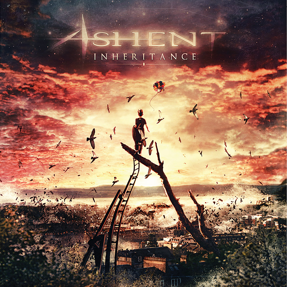 Ashent: Inheritance CD Cover Artwork by Mario Nevado Art. Modern Surrealism.