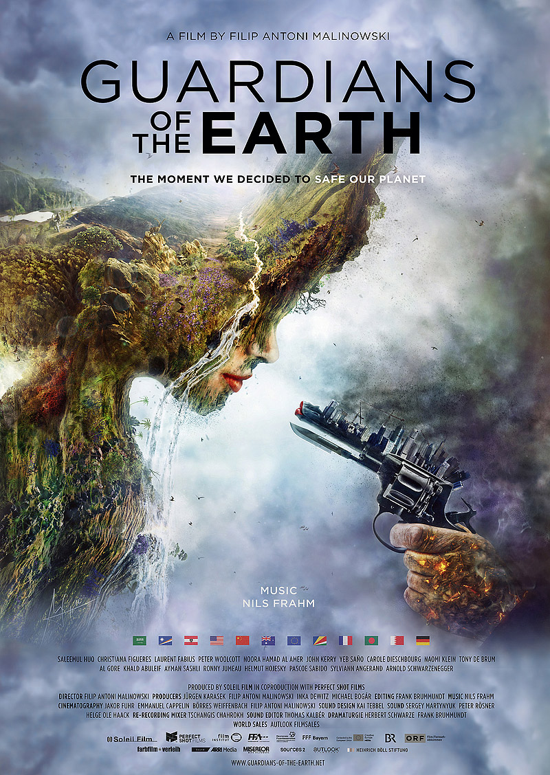 Guardians of the Earth poster by Mario Sanchez Nevado