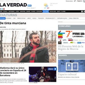 , La Verdad: De Tinta Murciana Interview (Spain)