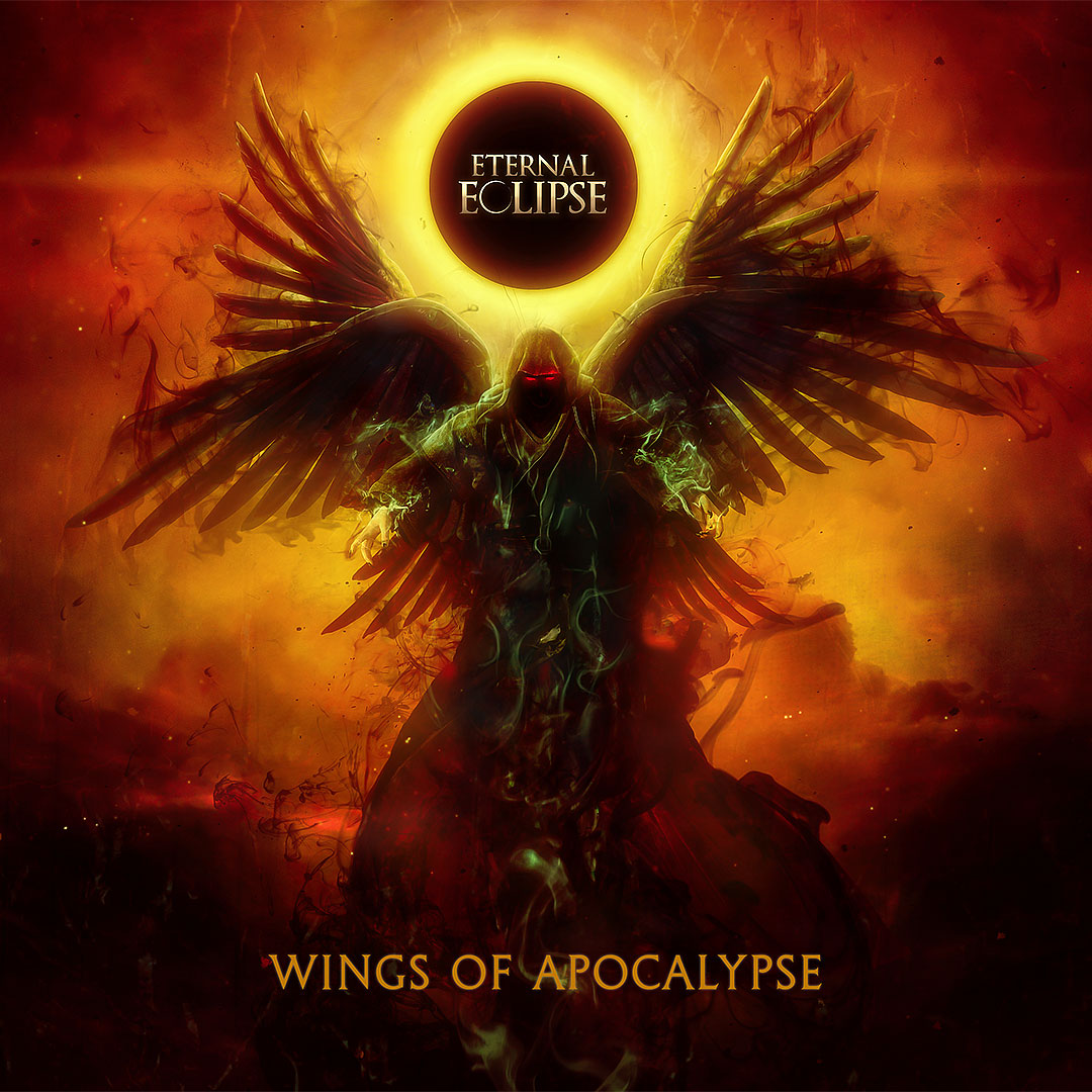 Eternal Eclipse - Wings of Apocalypse CD Artwork by Mario Nevado
