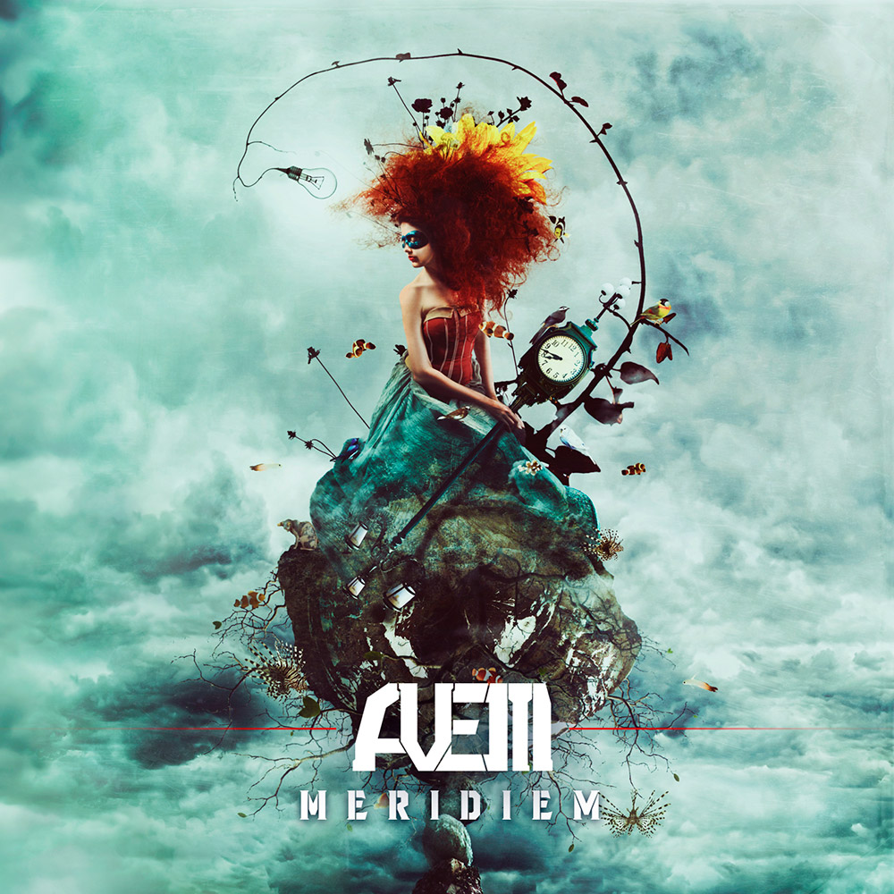 AVEM Meridiem CD cover artwork by Mario Nevado. Modern Fantasy digital art.