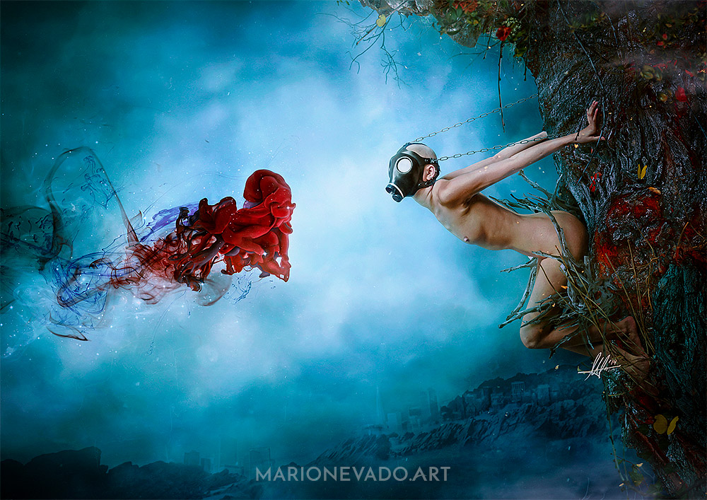 Entropy - Surreal digital art by Mario Nevado