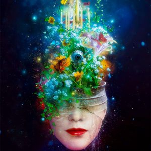 Herbal movement II - Surreal digital art by Mario Nevado