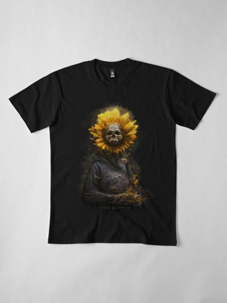 Tempus Fugit Tshirts by Mario Nevado, Dark Surrealism Digital Art