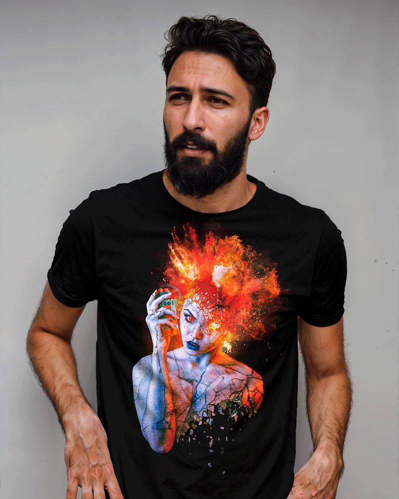 Wrath Seven Deadly Sins t-shirt Design by Mario Nevado