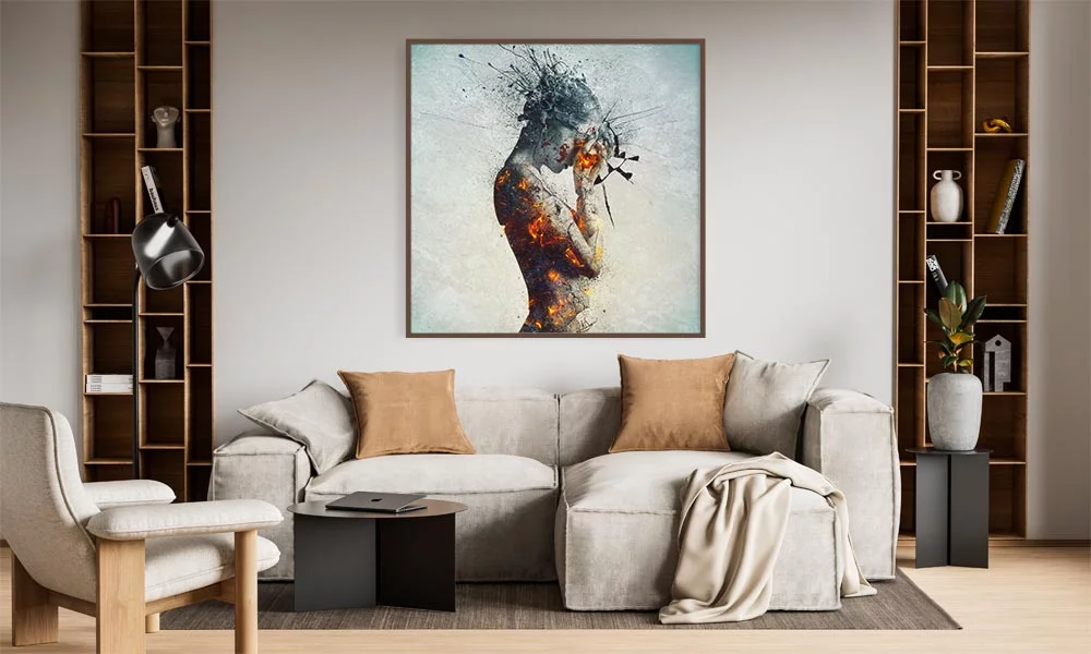 Cheap Surreal Wall Art - Deliberation Fine Art print