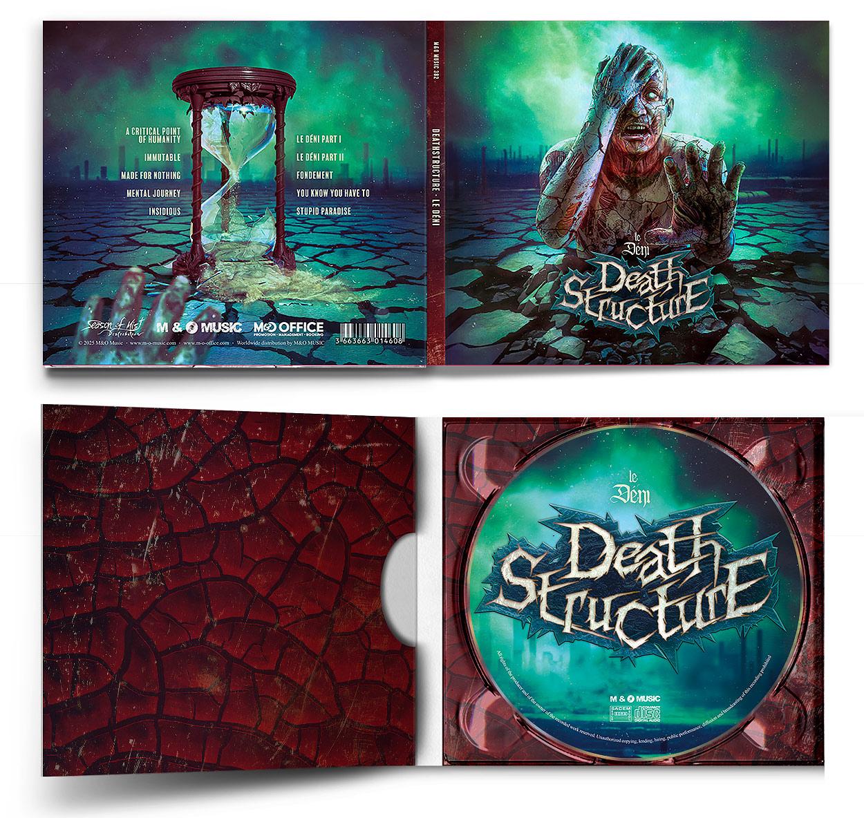 Deathstructure - Le Deni Cover Art by Mario Nevado