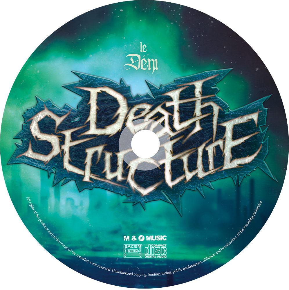 Deathstructure - Le Deni CD Design by Mario Nevado Art