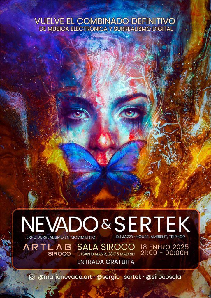 Nevado Sertek Artlab - Cartel Surrealismo movimiento