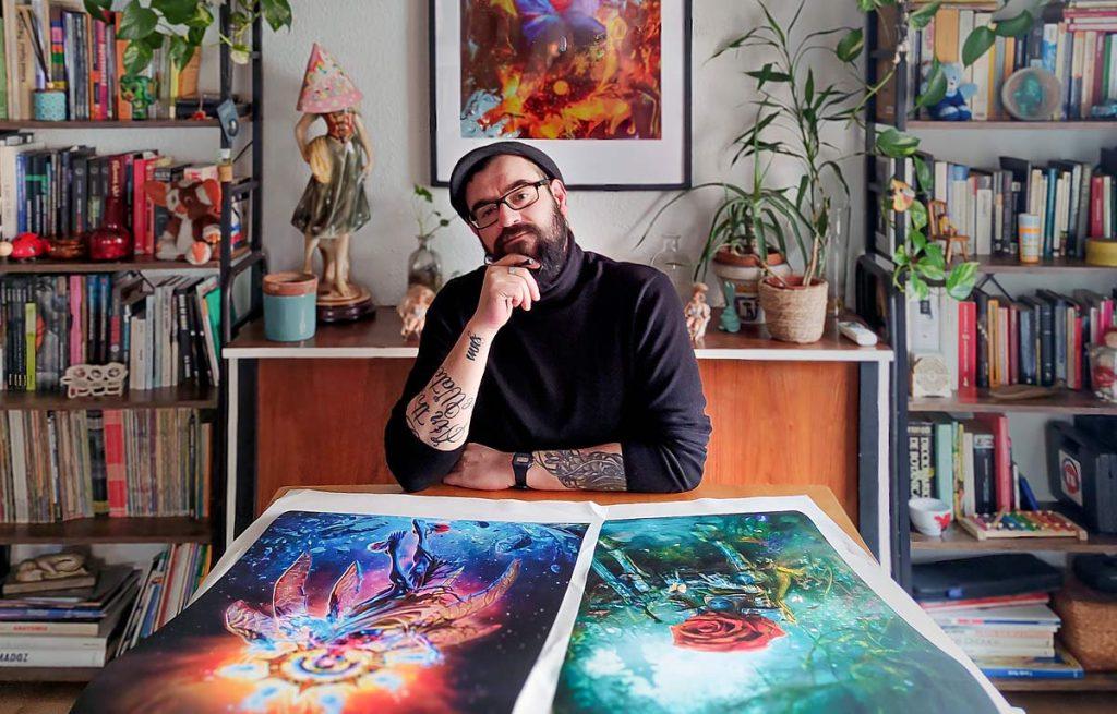Exclusive Signed Limited Edition Surreal Art Prints and Posters by Surreal Artist Mario Nevado