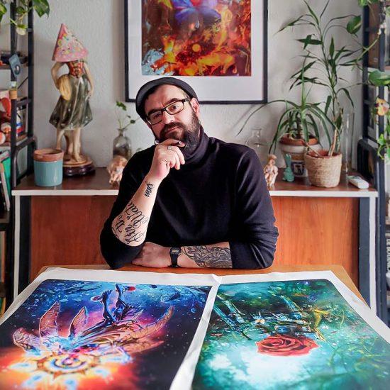 Exclusive Signed Limited Edition Surreal Art Prints and Posters by Surreal Artist Mario Nevado