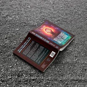 Book cover design 3D mockup